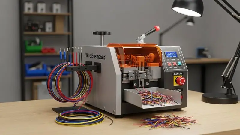 Wire Cutting & Stripping Machine for small business