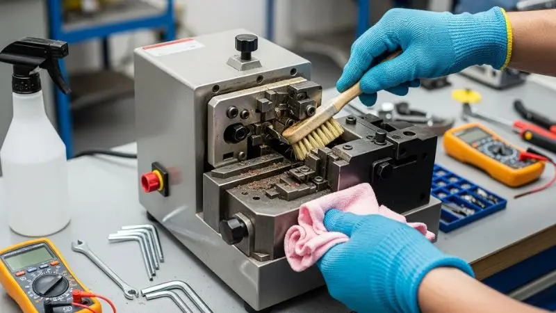 How to maintain the Wire Cutting & Stripping Machine