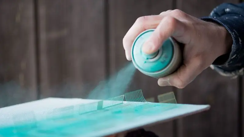 Common spray paint drying problems