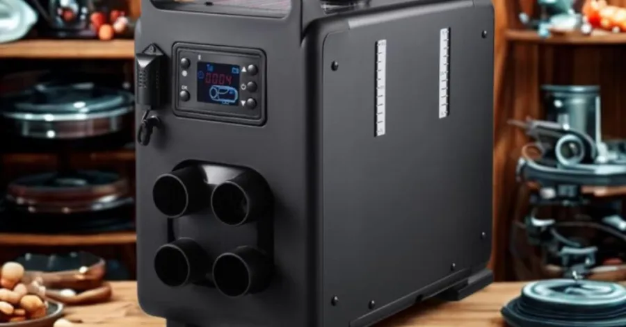 room heater with remote control