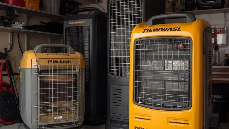 Different types of remote control room heaters