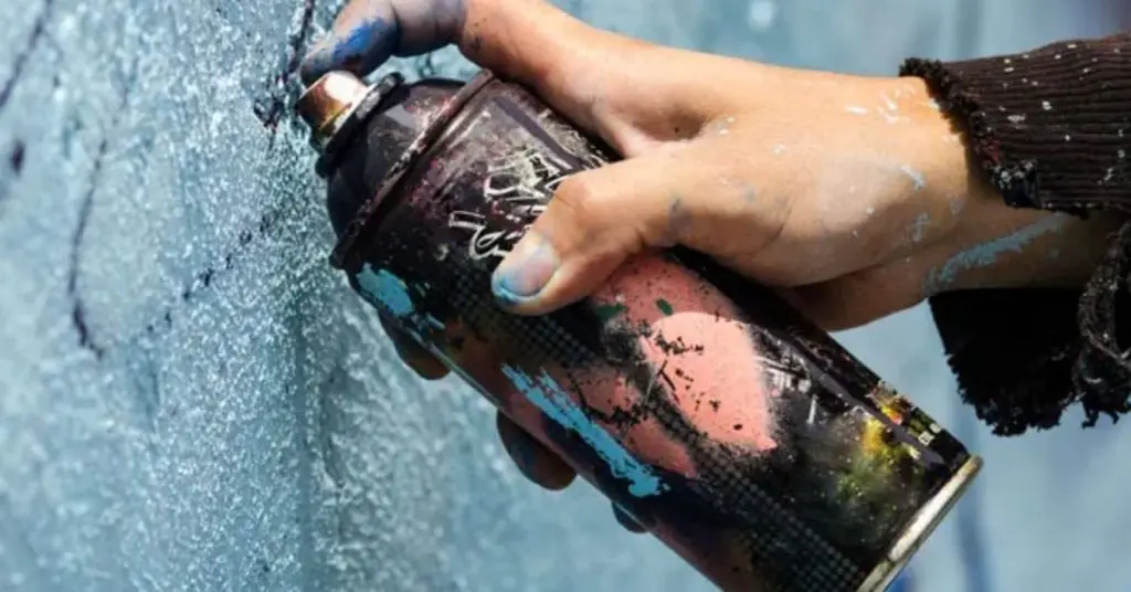 how to get spray paint off skin