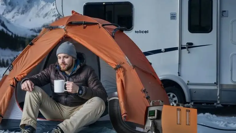 Choose the right heater for camping.