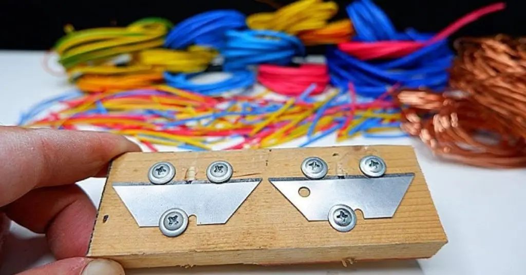 diy wire stripping machine​