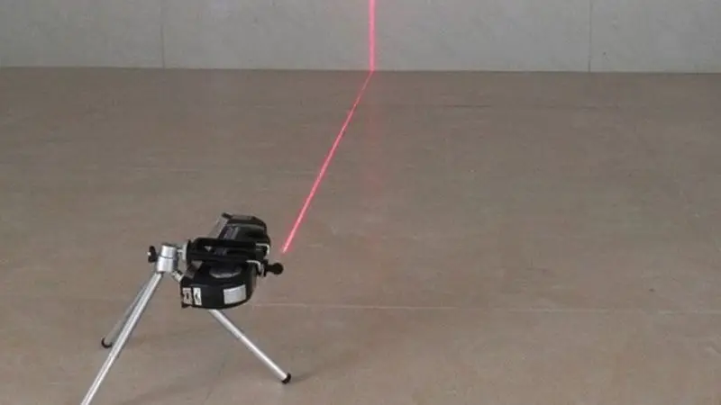 Simplify measuring with a laser level