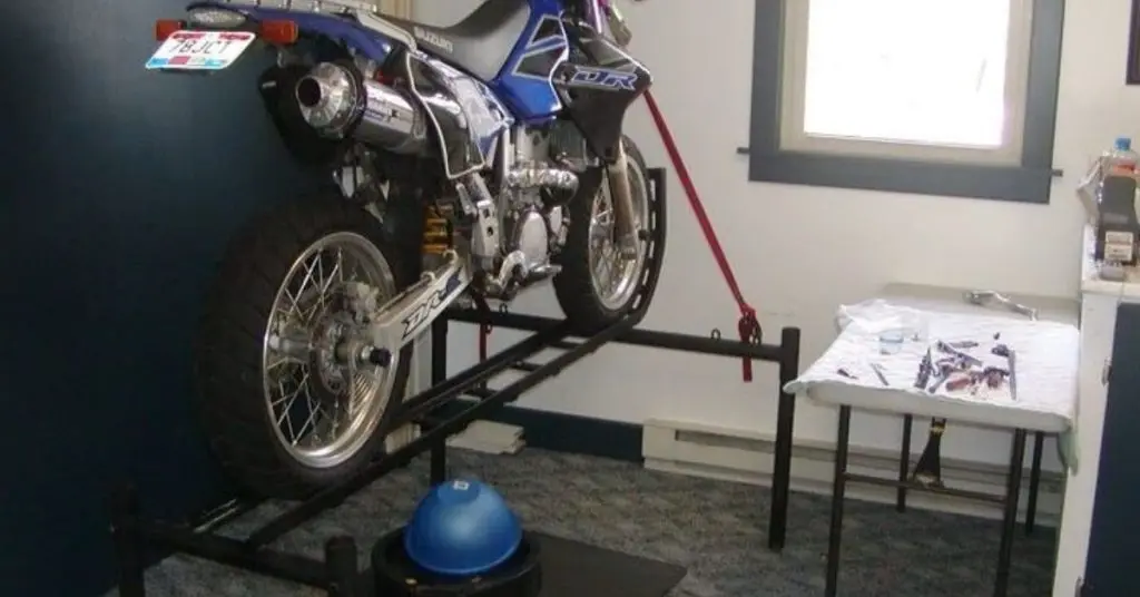motorcycle stands for maintenance