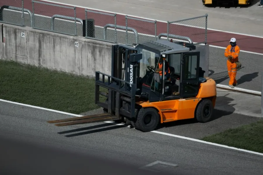 Forklift safety training