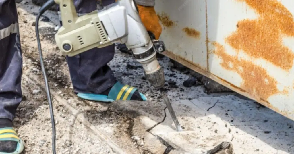 how to drill into concrete