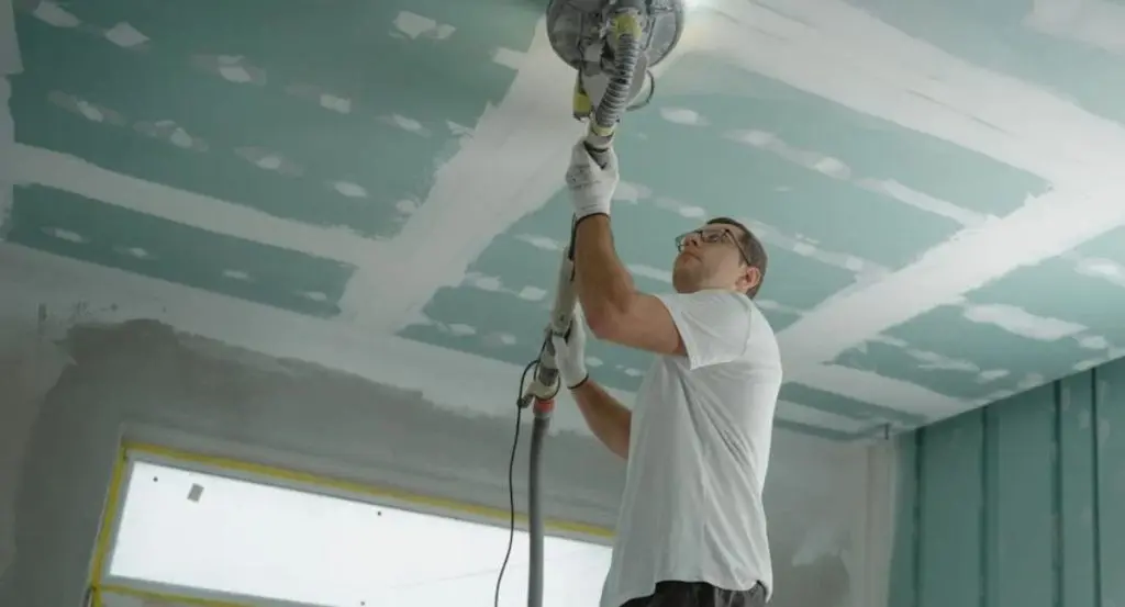 how to sand drywall