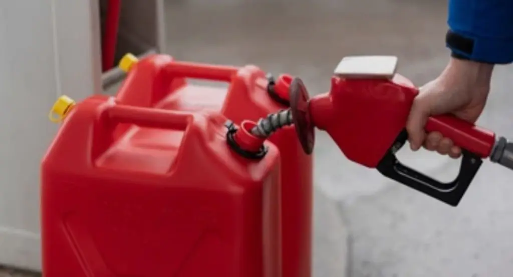 Jerry cans for gas