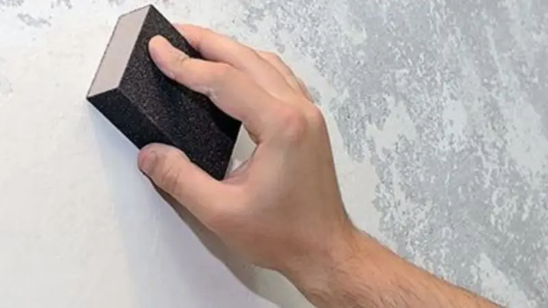 Best way to sand mud on drywall