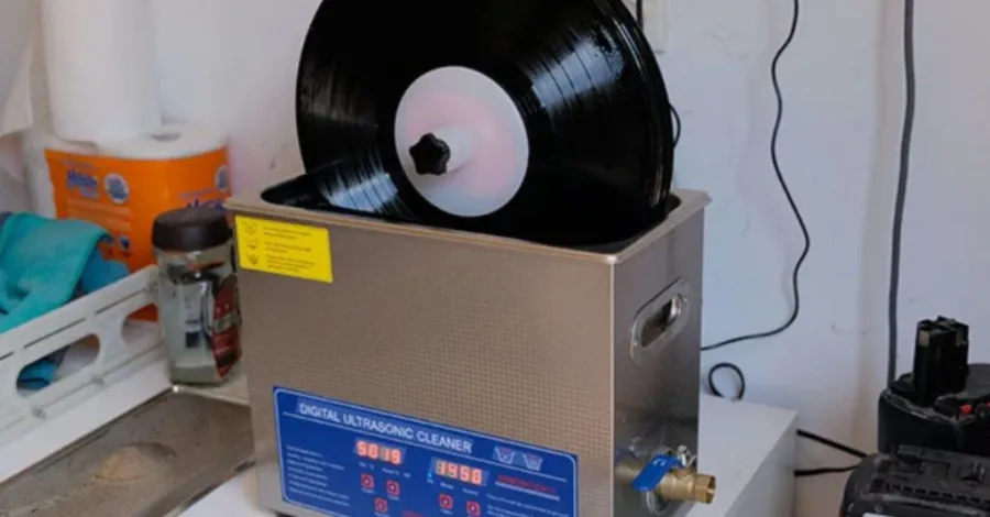 record cleaning ultrasonic