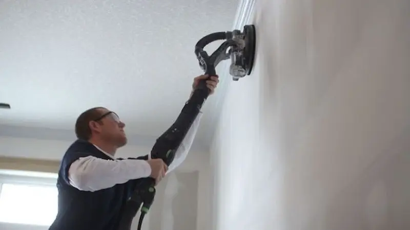 Sanding tool for drywall