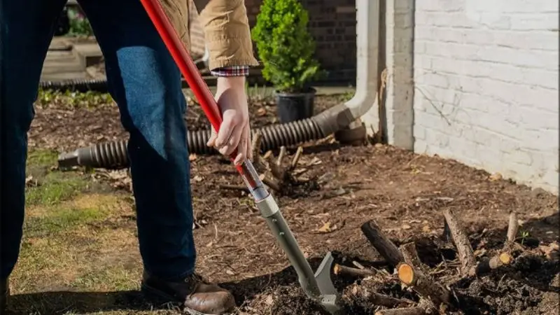 radius garden hole digger