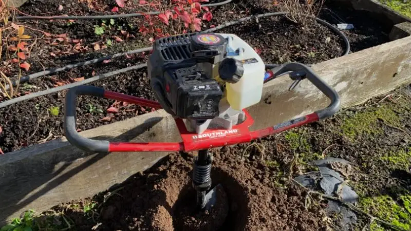 How to use a hole digger step-by-step