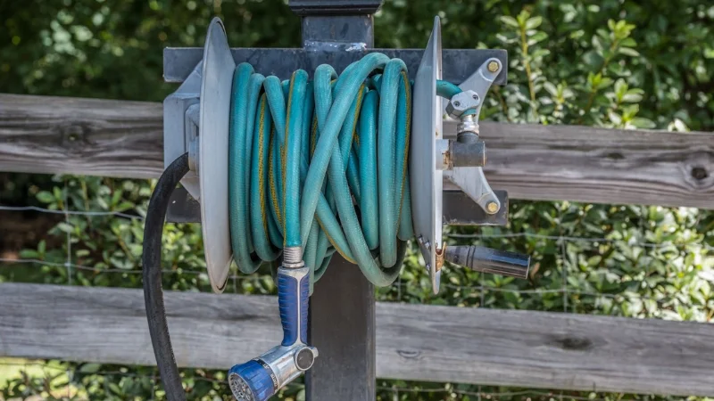 How to identify faulty water hose reel parts