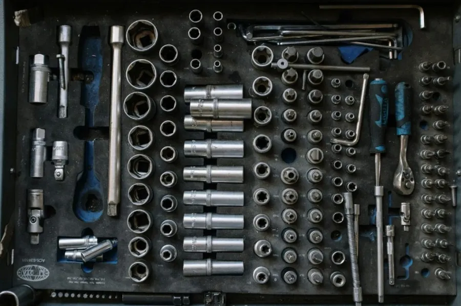 magnetic socket organizer