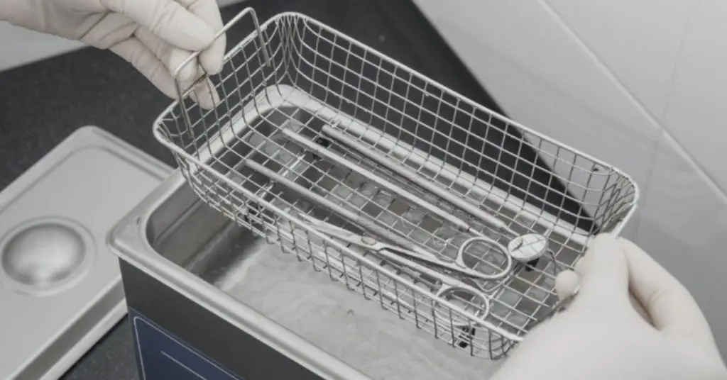 ultrasonic cleaner basket