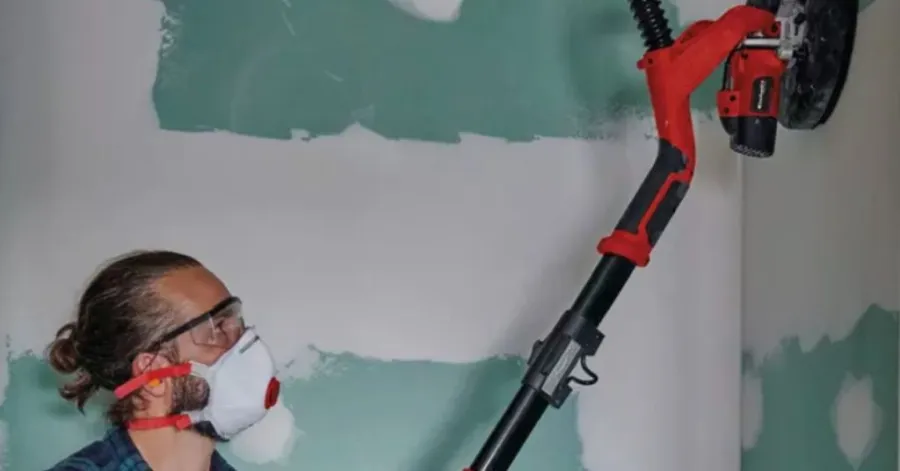 dustless drywall sander