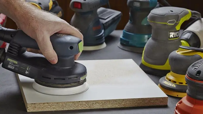 How to sand drywall using an orbital sander