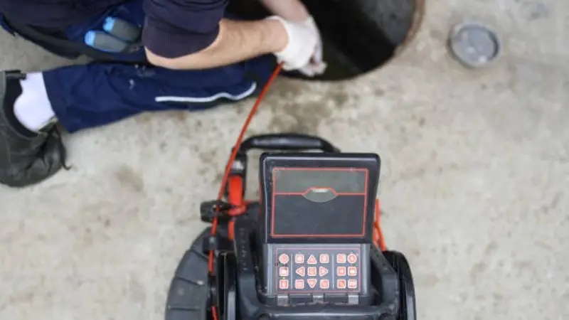  Problems detected with the gutter inspection camera