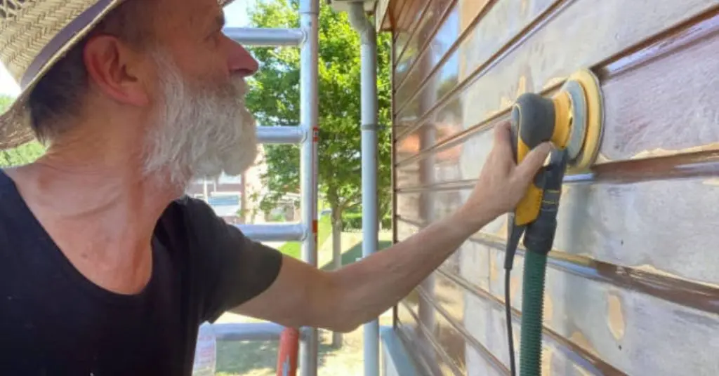 orbital sander for walls