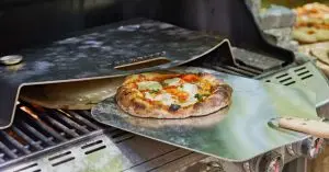 BBQ pizza stone