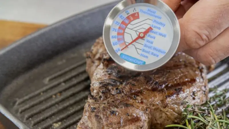 step by step instruction for calibrating a meat thermometer
