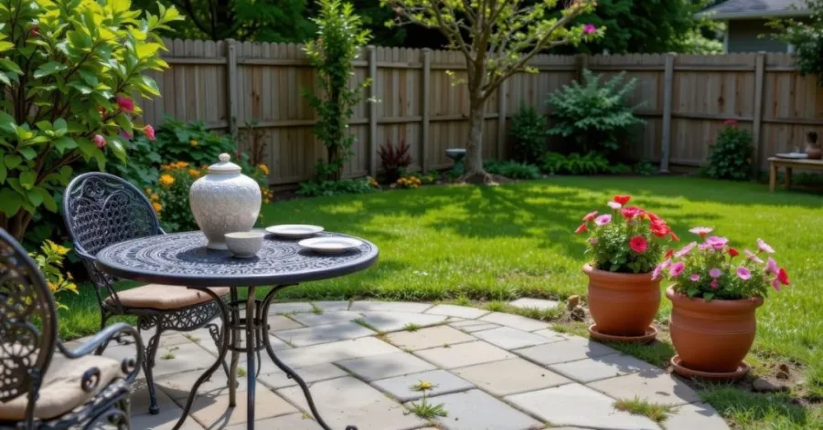 diy cheap patio paver ideas​
