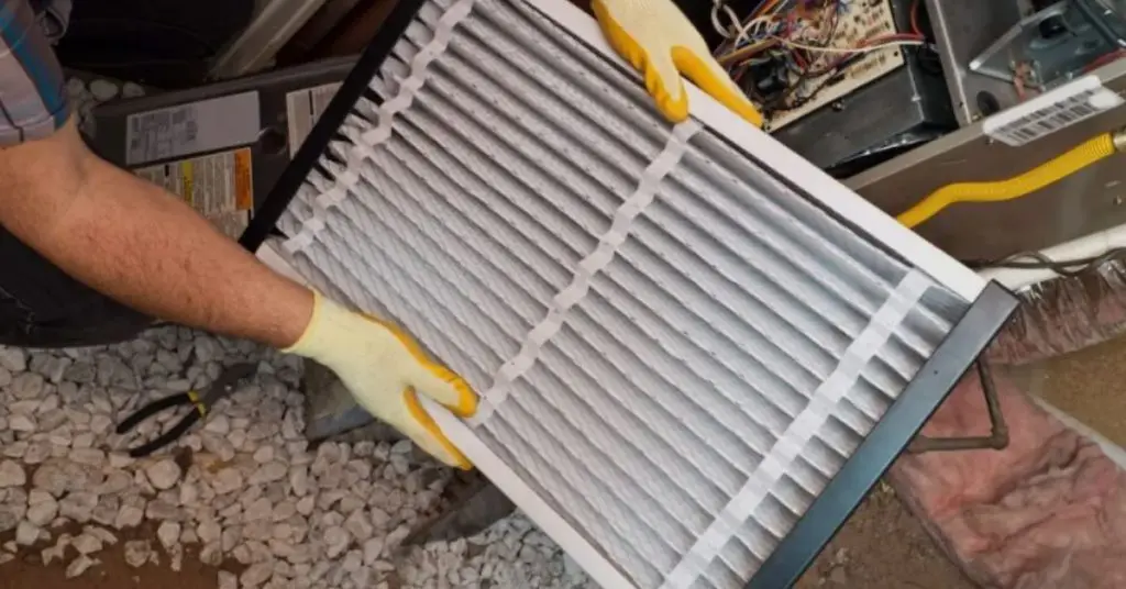 how to change furnace air filter