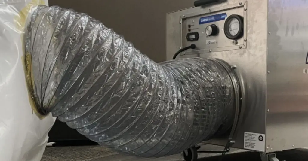 Negative air machine