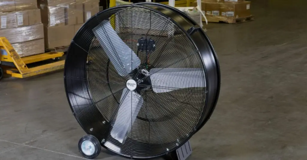Industrial drum fan