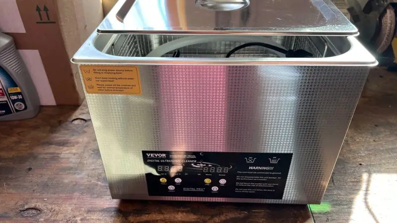 Digital Timer Ultrasonic Cleaner