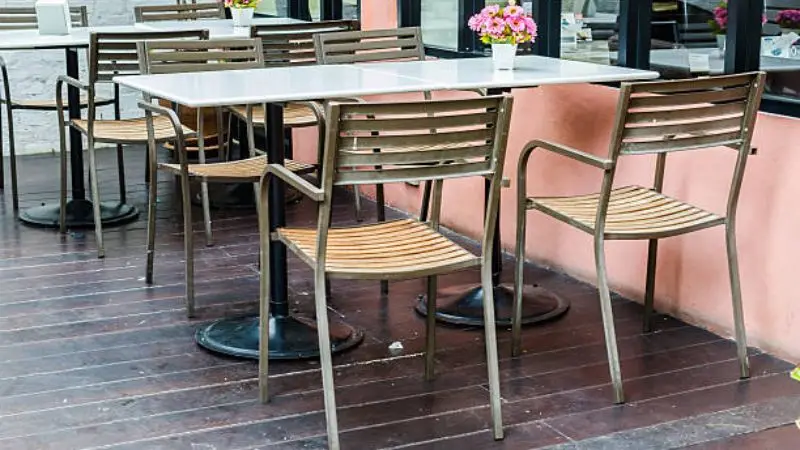 Standard patio set sizes