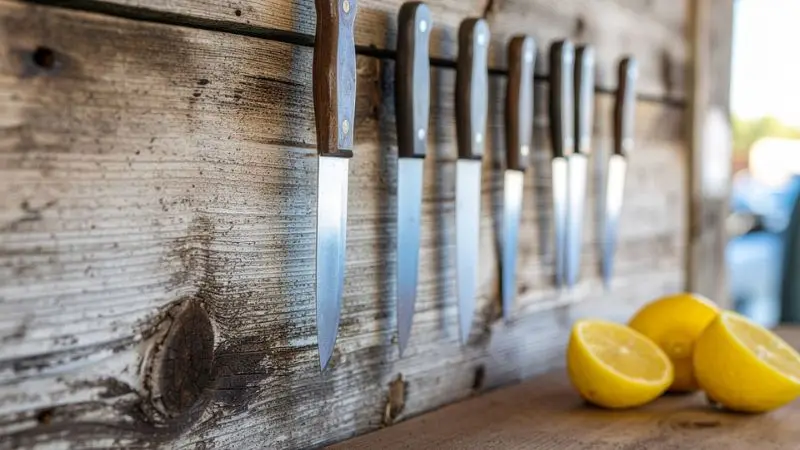 How to remain safe using a magnetic knife holder