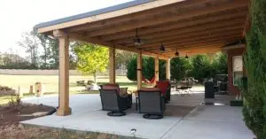 DIY patio cover