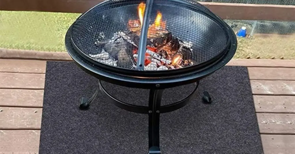 fireproof grill mat