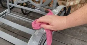 How to clean iron patio furniture