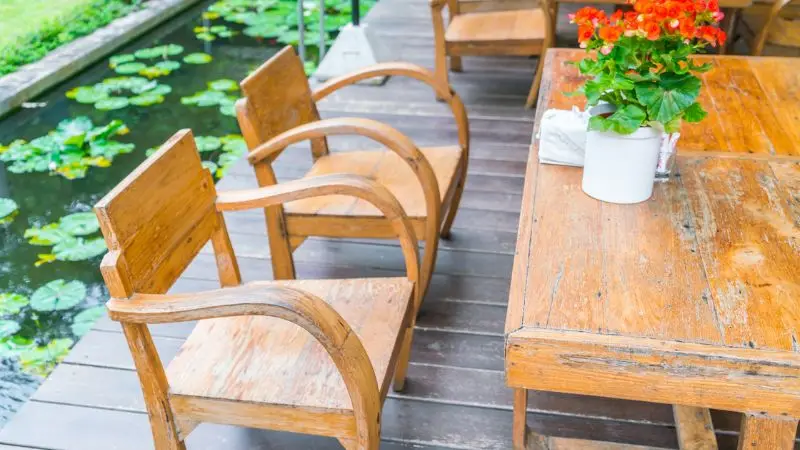 Rust-proof patio furniture needs maintenance 
