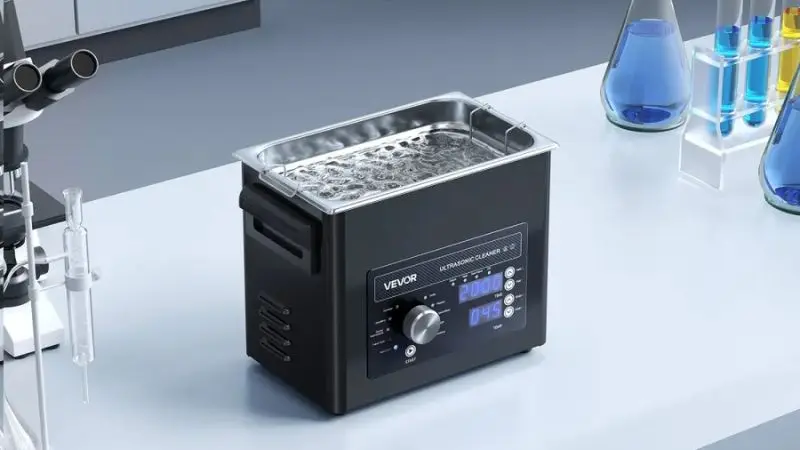 Ultrasonic Cleaner with Basket
