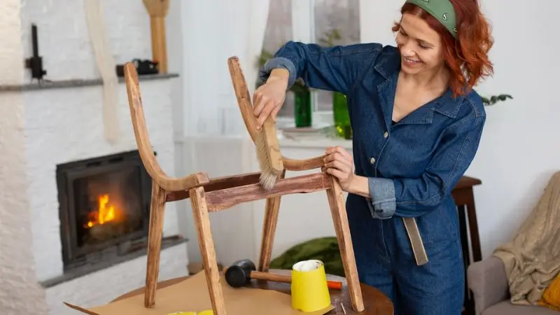 materials and tools needed for painting iron furniture