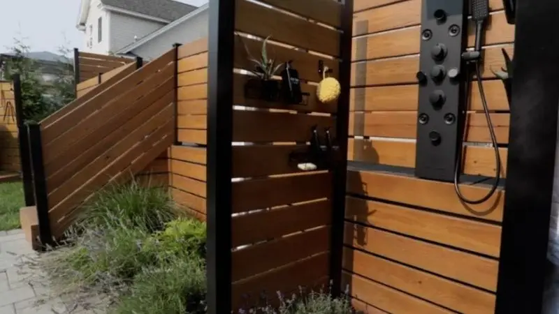  step-by-step guide for building a DIY outdoor shower
