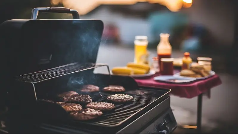 heat distribution and temperature control of natural gas grill
