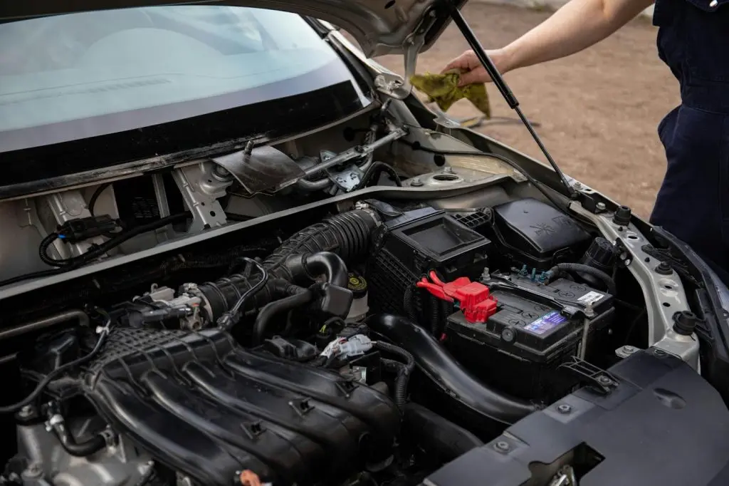 checking car battery