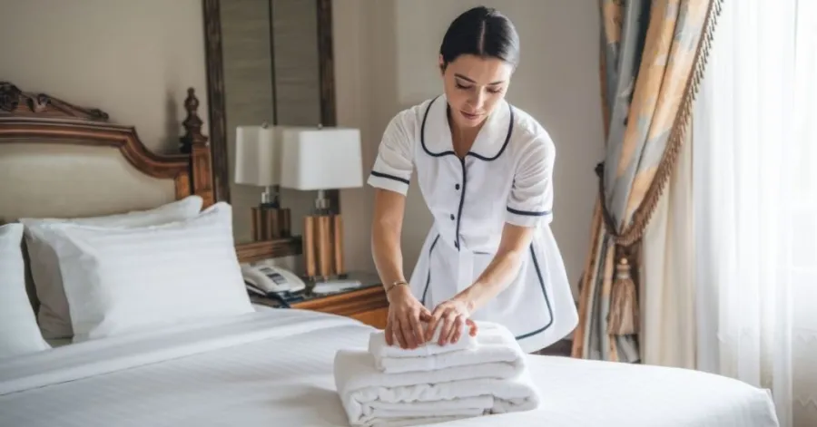hotel room cleaning tip​s