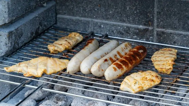 using a cast-iron skillet for BBQ
