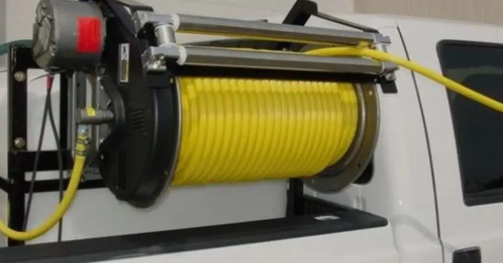 hose reel roller guides