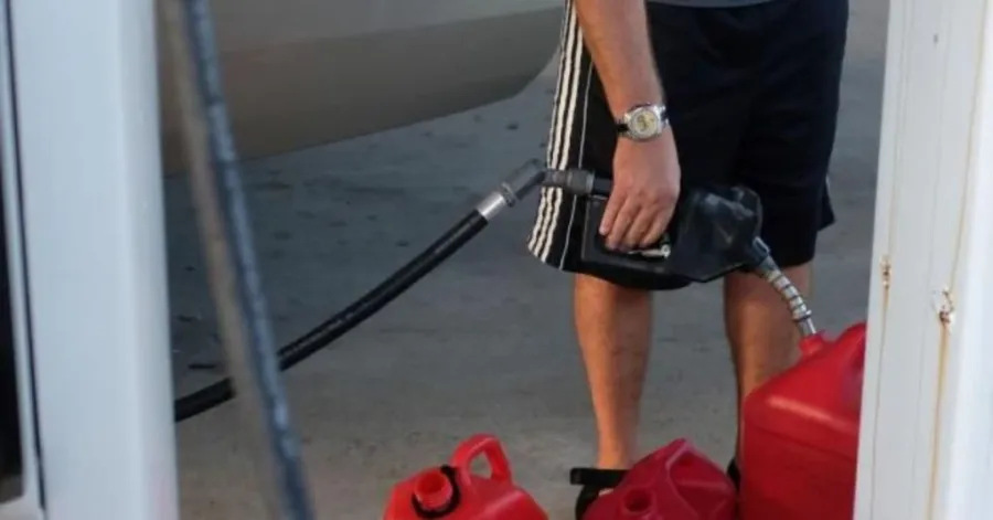 Where Should Portable Gasoline Fuel Tanks Be Filled