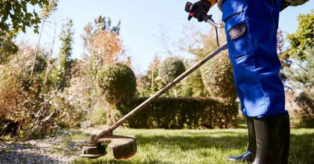 What tool works best for a quick yard cleanup