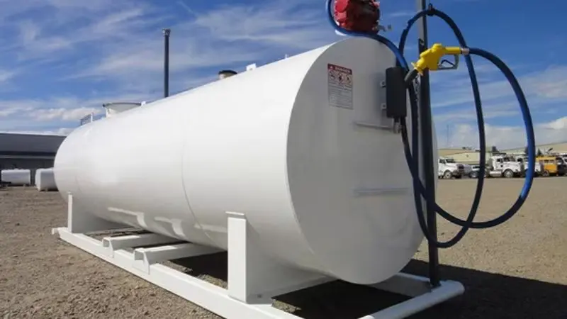 Diesel lagertank